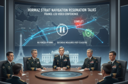 韓 포함 각국 합참의장, 호르무즈 해협 항행 재개 논의..프랑스 주도 화상회의 개최