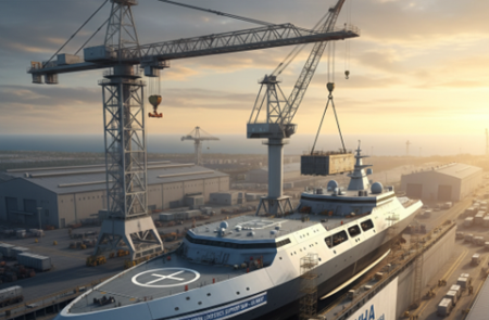 한화디펜스USA·한화 필리조선소, 미 해군 함정 사업 첫 진출…'차세대 군수 지원함' 건조 참여