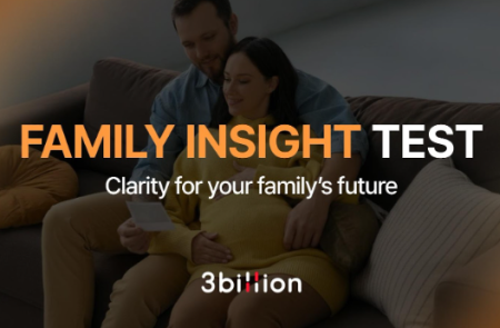 쓰리빌리언, 가족 단위 정밀 유전체 진단 검사 '패밀리 인사이트' 출시… 유전질환 체크 용이