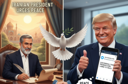 이란 대통령, 미국인 대상 공개서한 통해 종전 촉구..트럼프 대통령도 긍정적 화답