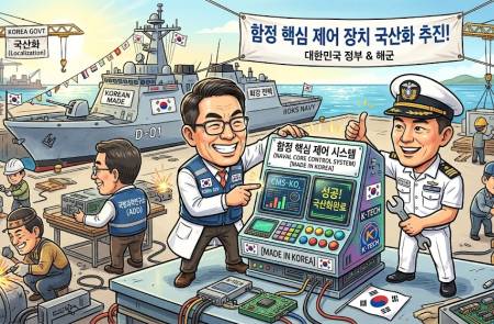 방사청, 민·관·군 협력해 함정 핵심 제어 장치 국산화 추진