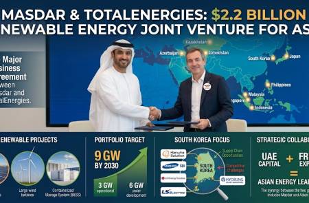 [인사이트] 마스다르·토탈에너지, 22억 달러 아시아 재생에너지 합작… 한국 시장도 포함
