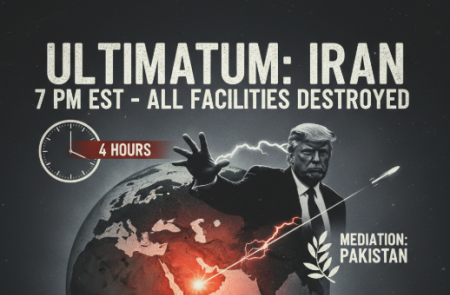 트럼프, 이란에 최후통첩… 7일 오후 8시 합의 불발 시 "모든 발전소 파괴"