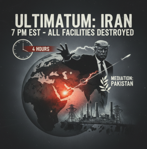 트럼프, 이란에 최후통첩… 7일 오후 8시 합의 불발 시 "모든 발전소 파괴"