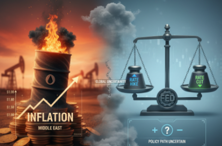 중동발 물가 불안에 연준 기류 변화..금리 인상·인하 '양방향' 가능성 대두