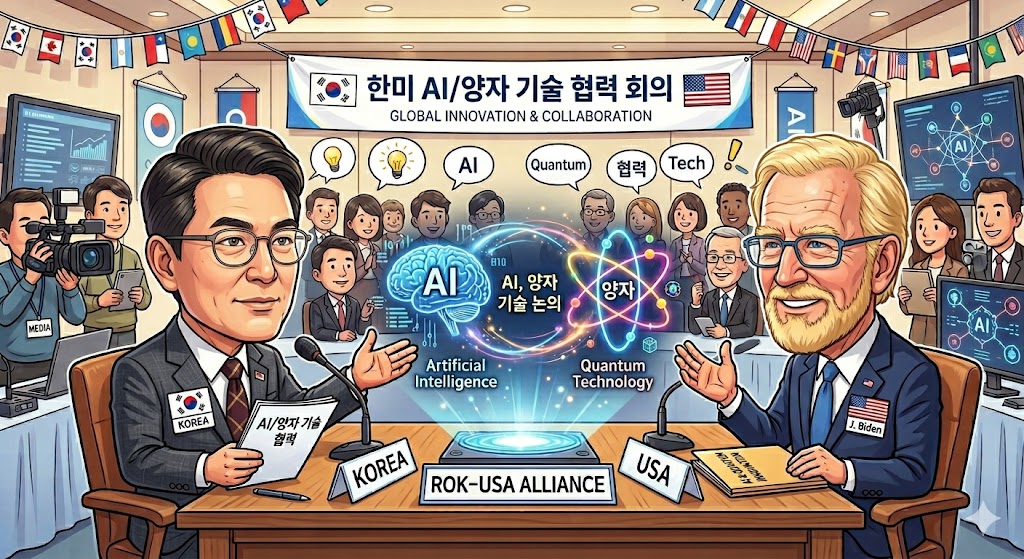 한-미 ‘기술 번영’ 실무협의체 첫 회의 개최...AI·양자·바이오 등 논의