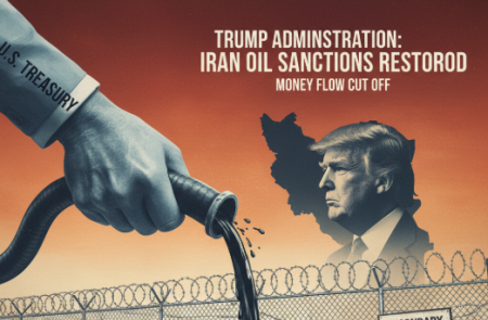 트럼프 행정부, 19일 이란산 원유 제재 복원…'돈줄 끊기' 전방위 압박