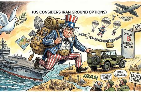 美, 중동에 3번째 항모 '부시호' 급파… 6000명 투입해 대이란 압박 극대화