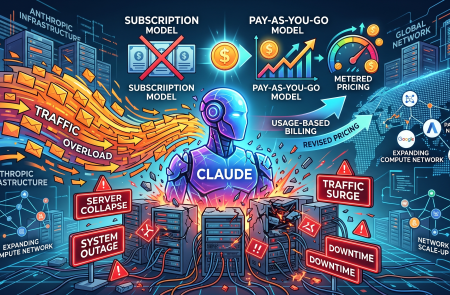 "트래픽 폭증에 무너진 클로드"…앤트로픽, 잦은 서버 마비에 결국 '종량제' 개편
