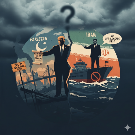 트럼프 "21일 전 파키스탄서 담판" 최후통첩…이란 "해상봉쇄 철회 전엔 불가"