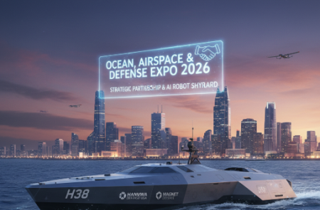 한화디펜스USA, 美 마그넷 디펜스와 무인 수상정 'H38' 공동 생산