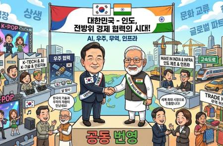 산업부, 인도와 전방위 경제협력 고도화… 에너지 자원 안보 공동성명 채택