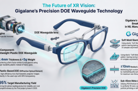 기가레인, 차세대 'AR 스마트글라스' 국책과제 선정…핵심 광학부품 국산화 