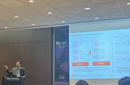 이동기 대표 "간외 조직+이중타깃 RNAi 플랫폼 기반 지속 성장"