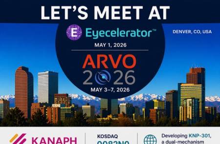 [ARVO 2026] 카나프, VEGFxC3b 이중항체 황반변성 전임상 "구두발표"