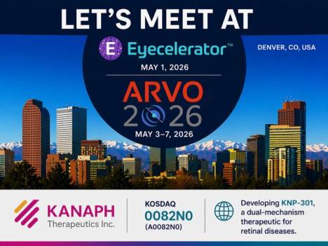  카나프, VEGFxC3b 이중항체 황반변성 전임상 "구두발표"