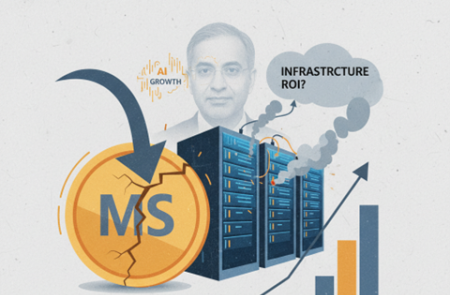 MS, 1분기 호실적에도 주가 약세…구글과 비교된 성적표에 투심 흔들