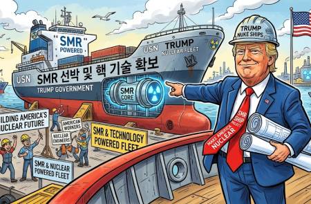 트럼프 행정부, 상선용 SMR 개발 및 핵추진 선단 구축하는 청사진 제시