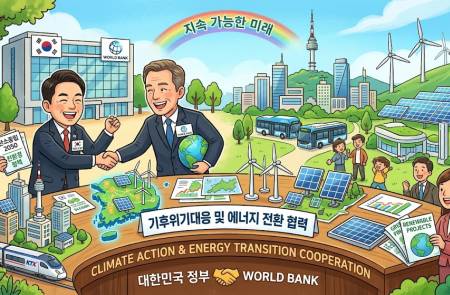 기후부, 세계은행과 기후위기대응 및 에너지 전환 분야 협역 MOU 체결