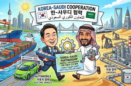 韓, 사우디 정부와 자원·산업 협력 관계 강화… 원유·나프타 공급 물량 당부