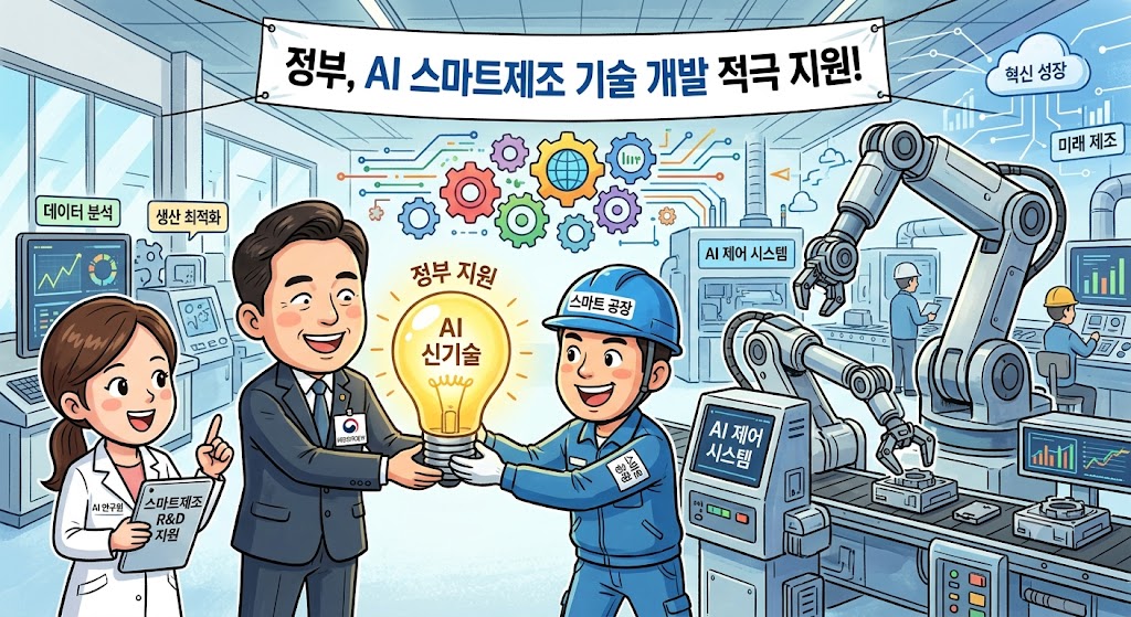 중기부, 지식재산처와 협력해 'AI 스마트제조 미래기술 발굴' 추진