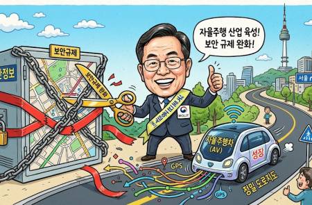 국토부, 공간정보 보안규제 완화해 자율주행 산업 활성화 박차