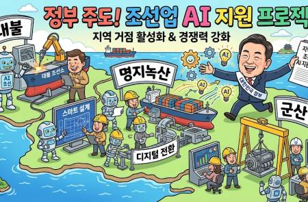 산업부, 5극3특 지역성장 위한 조선 산업단지 M.AX 추진