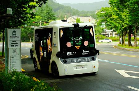 롯데이노베이트, 자율주행셔틀 무부(MUVU)로 경주서 스마트관광 모빌리티 구축