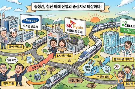 산업부, ‘충청권 차세대 첨단산업 육성 전략’ … 삼성·SK·셀트리온 등 392조 투자