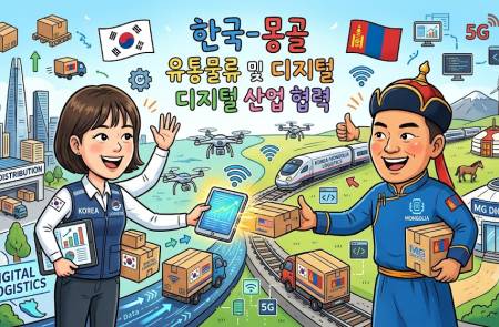 한-몽골, 유통물류 협정 신설하고 핵심광물·디지털 영토 확장
