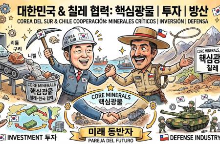 한-칠레, 핵심광물·투자·방산 분야 협력 추진