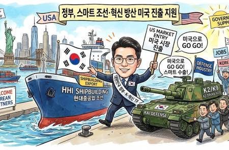방사청, 조선·기자재 업체 美 국방시장 진입 지원… 규제 개선 추진