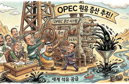 OPEC+, 9월부터 하루 18만8000배럴 증산 결정… 자발적 감산 원상복구