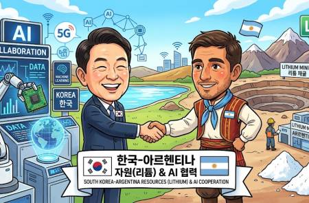 한-아르헨티나, 핵심광물 협력 MOU 체결… 중남미 자원 공급망 협력 본격 가동