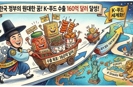 농림부, 올해 K-푸드 160억달러 수출 위해 5대 전략 추진