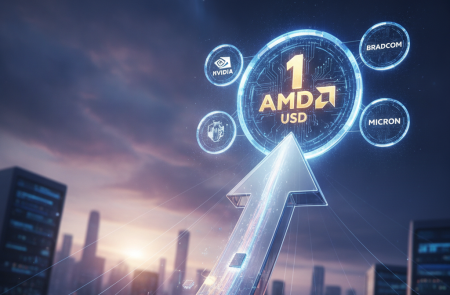 AMD, '꿈의 시총' 1조 달러 클럽 입성…美 반도체 업계 4번째