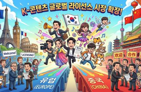 ‘K-콘텐츠’ IP, 유럽·중국서 라이선스 시장서 영토 확장 가속